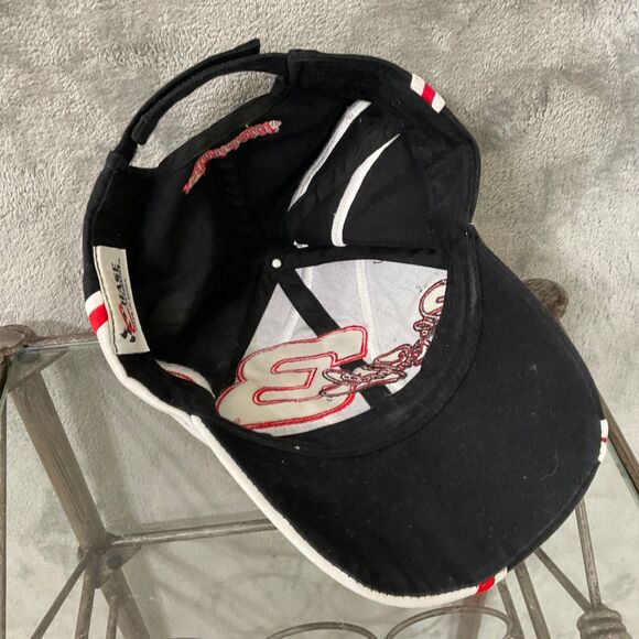 CHASE Authentics Dale Earnhardt #3 Intimidator NASCAR Hat cap OSFA stripes - Picture 7 of 7